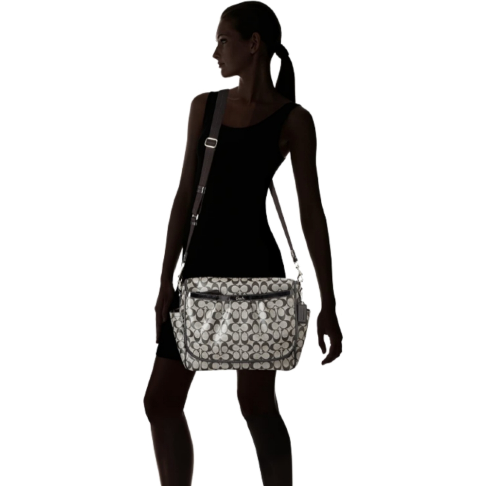 Coach Signature Canvas Baby Messenger Bag F18373 Gem